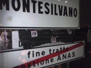 Montesilvano: blitz Fn contro cartelli 'città derazzistizzata'