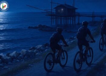 Costa dei Trabocchi, pedalata al chiaro di luna tra poesia e degustazioni